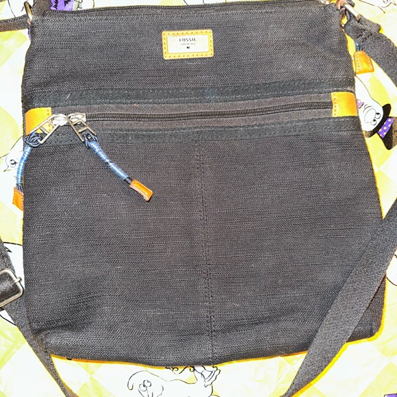 Black Fossil crossbody - Picture 1 of 4